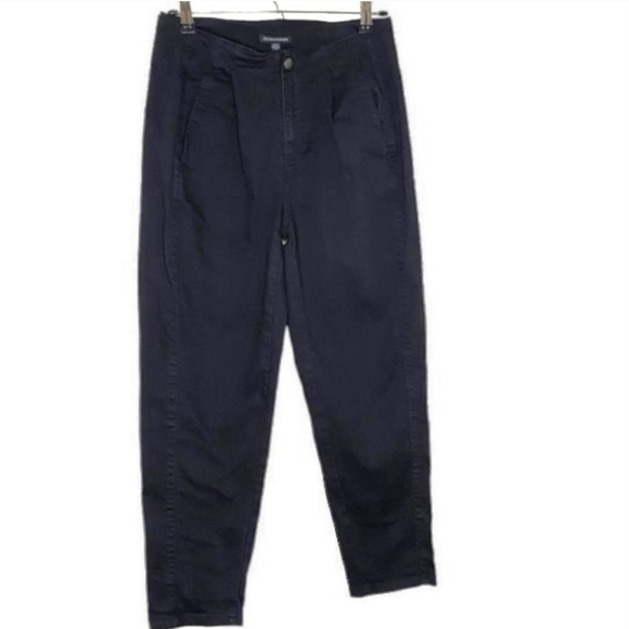 Eileen Fisher Pants organic cotton denim tapered black size 4 - Picture 3 of 7